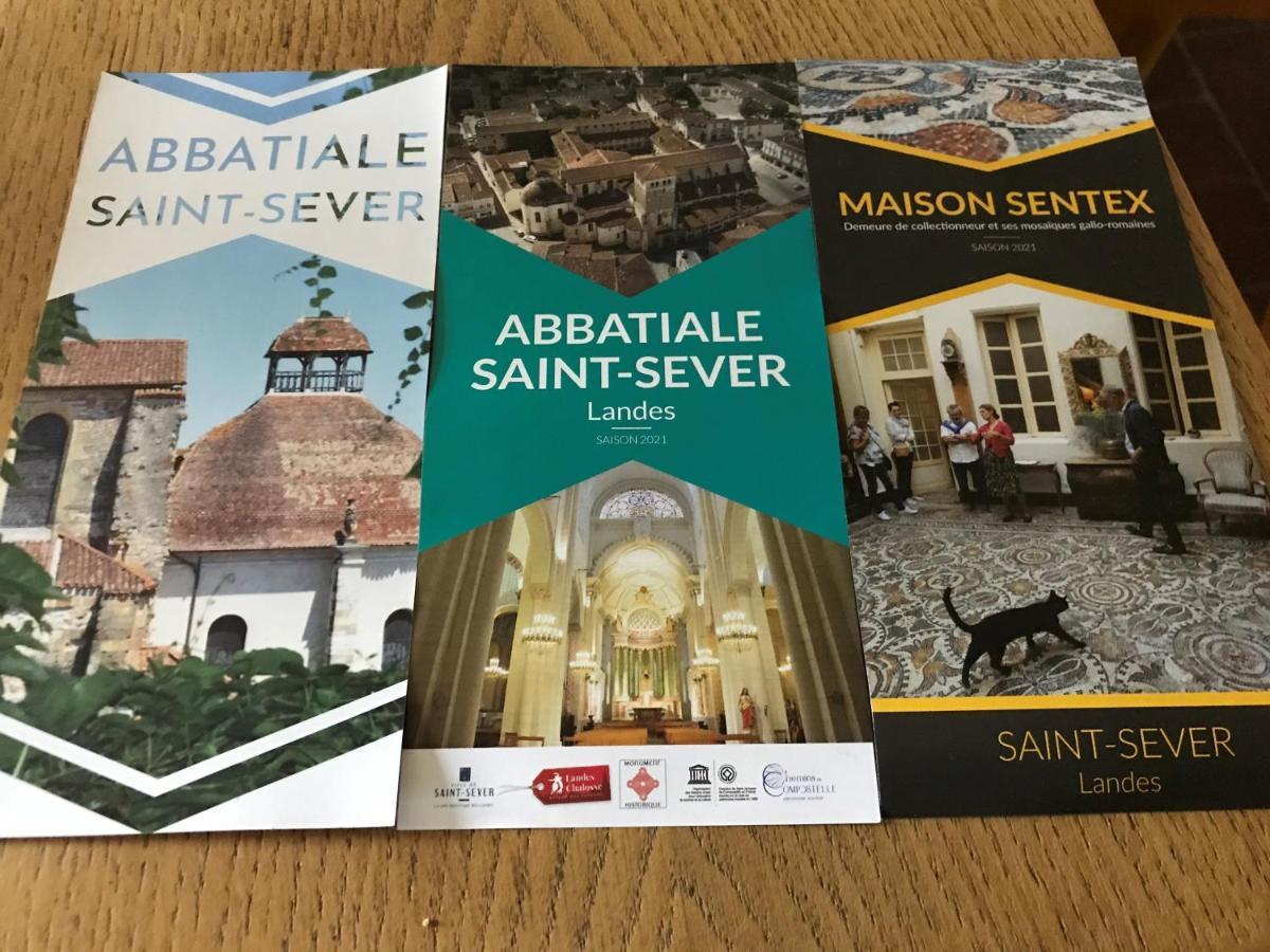 Chambres Chez L'Habitant Bambou Et Musique Cuisine Et Sdb Partagees Saint-Sever  Exterior foto