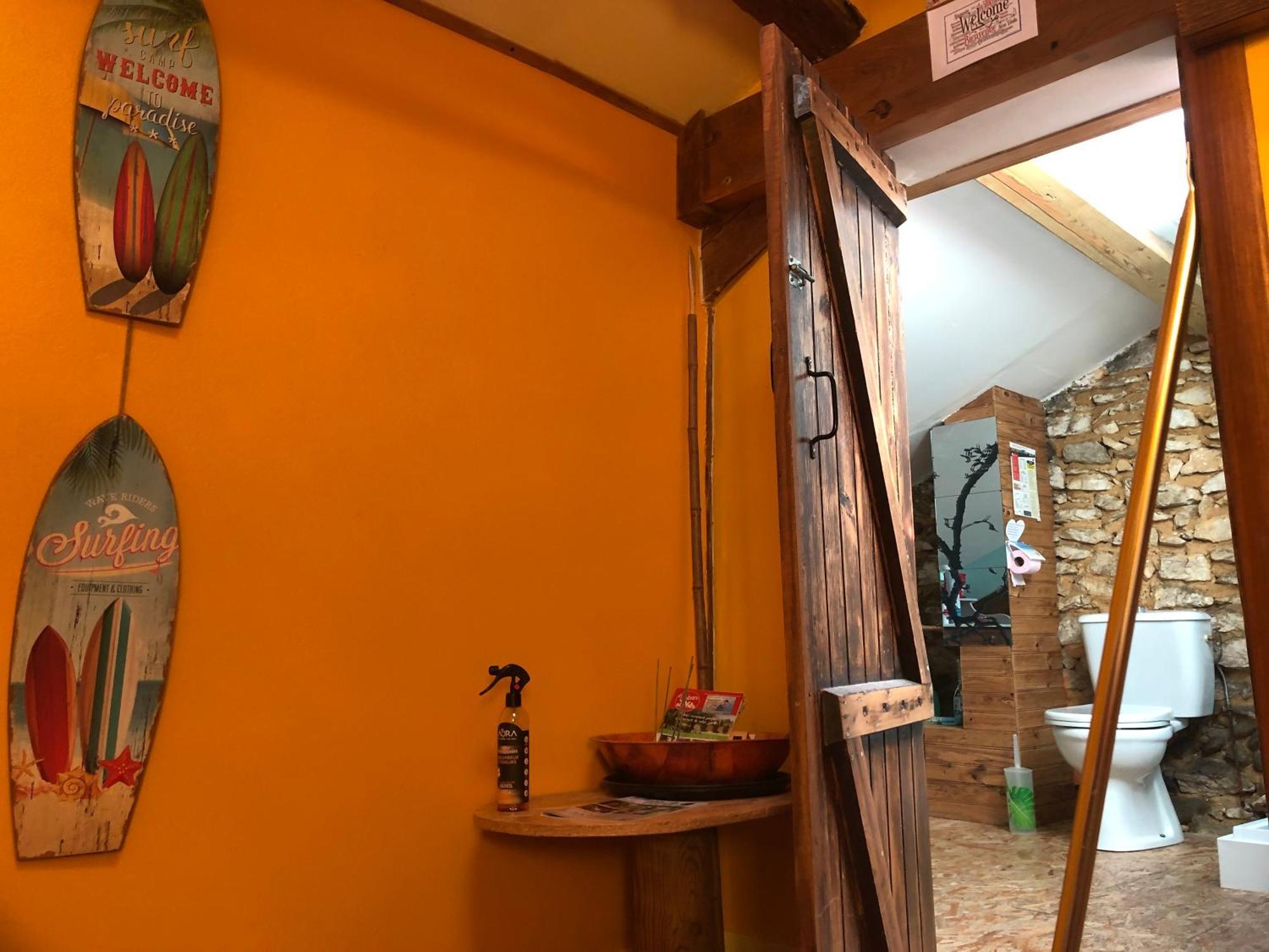 Chambres Chez L'Habitant Bambou Et Musique Cuisine Et Sdb Partagees Saint-Sever  Exterior foto